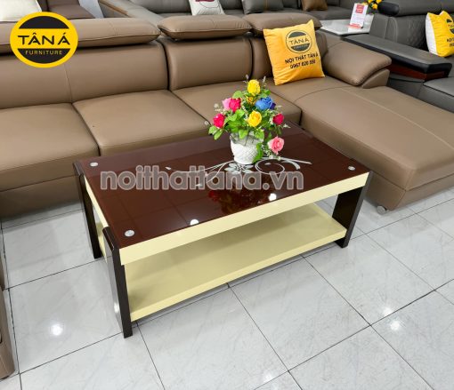 Bàn trà sofa mặt kính H3 đẹp hiện đại BT02