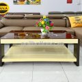 Bàn trà sofa mặt kính H3 đẹp hiện đại BT02