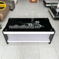 Bàn trà sofa mặt kính H3 đẹp hiện đại BT02