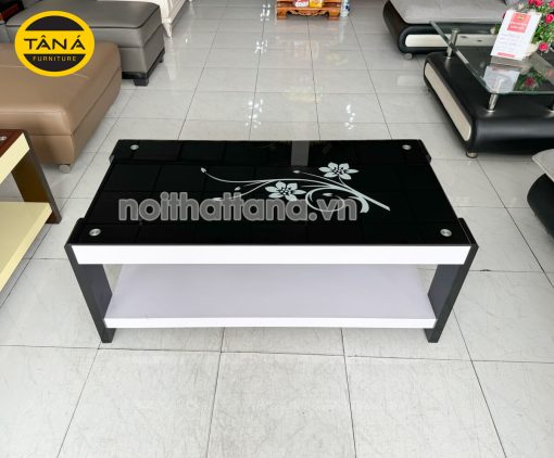 Bàn trà sofa mặt kính H3 đẹp hiện đại BT02