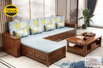 Sofa Gỗ Sồi Hiện Đại Nhập Khẩu TA-6603