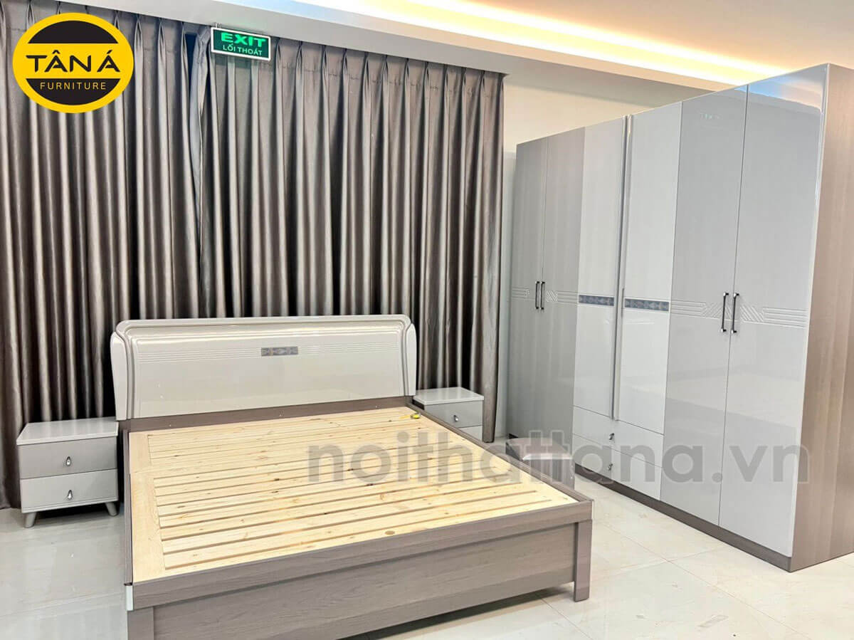 Mua bộ giường tủ hiện đại cho căn hộ chung cư đẹp giá rẻ