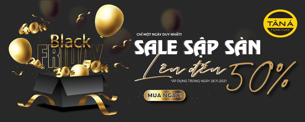 Black Friday nội thất khuyến mãi 50%