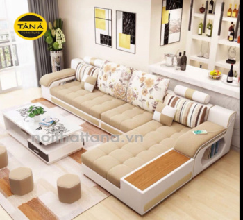 Sofa vải góc L QV17