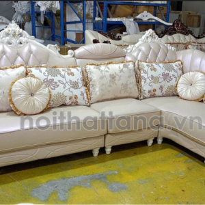 Sofa Da Góc L Cao Cấp Tân Cổ Điển TA-L2022