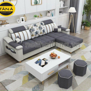 Sofa Băng Vải 3 Tựa Lưng Nhỏ Gọn TB28