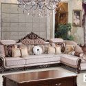 Sofa Tân Cổ Điển TA-8866 Góc L Nhập Khẩu