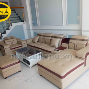 Sofa Da Hàn Quốc Góc L Cao Cấp Q18-D
