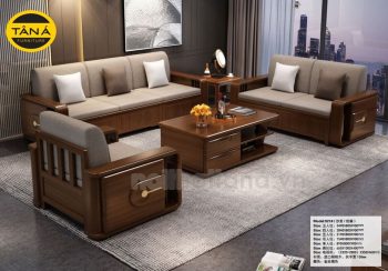 Sofa Gỗ Sồi Cao Cấp Nhập Khẩu TA-921-1