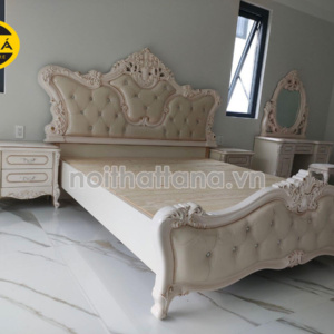 Mua giường ngủ gỗ Tân cổ điển TA-H1733