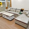 Sofa Covit Bọc Da Hàn Quốc Góc L Cao Cấp Q18