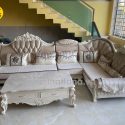 Sofa Tân Cổ Điển TA-B8635 góc L cao cấp nhập khẩu