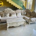 Sofa Tân Cổ Điển TA-B8635 góc L cao cấp nhập khẩu