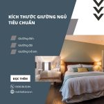 Kích thước giường ngủ tiêu chuẩn cho phòng ngủ