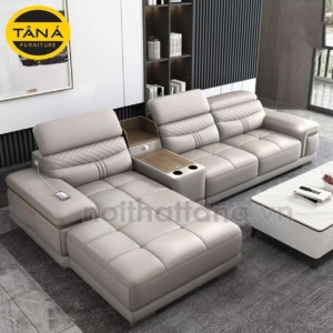 Ghế Sofa Da Hàn Quốc Góc Nhỏ Hiện Đại N78-2.7m
