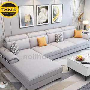 Ghế Sofa Vải Góc L Hiện Đại NV13