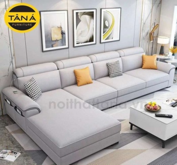 Ghế Sofa Vải Góc L Hiện Đại NV13