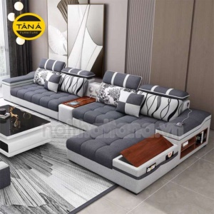 Ghế Sofa Vải Góc L Hiện Đại T51