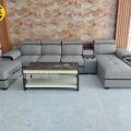 Sofa Da Hàn Quốc Góc Chữ L Cao Cấp N52