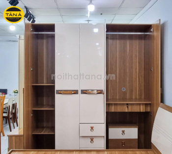 mua tủ áo 5 cánh gỗ mdf nhập khẩu đài loan