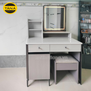 mua bộ bàn phấn trang điểm gỗ mdf 6 canh giá rẻ đẹp hiện đại nhập khẩu đài loan