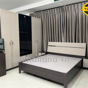 Bộ giường tủ bàn trang điểm hiện đại TA-L005