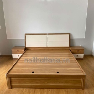 mua giường ngủ gỗ mdf nhập khẩu đài loan, mẫu đẹp hiện đại