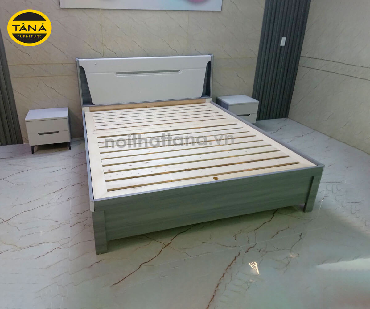 Mua giường ngủ gỗ công nghiệp giá rẻ