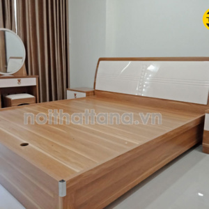 mua giường ngủ gỗ mdf nhập khẩu đài loan, mẫu đẹp hiện đại