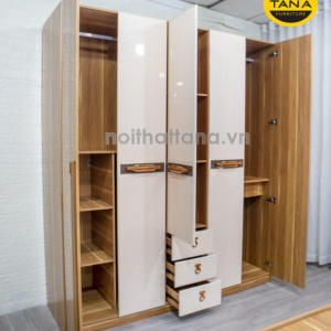 mua tủ áo 5 cánh gỗ mdf nhập khẩu đài loan
