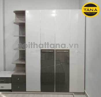 Tủ Áo 4 Cánh Hiện Đại TP-2454T