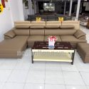 ghế sofa gục xéo H05 da cao cấp góc L hiện đại