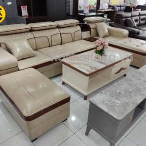 Sofa Covit Bọc Da Hàn Quốc Góc L Cao Cấp Q18