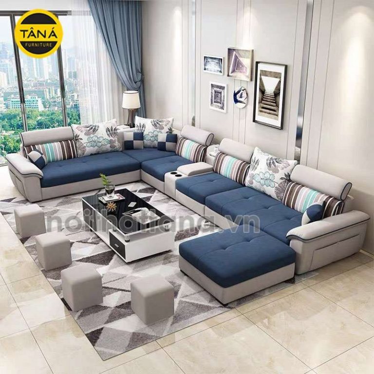 Sofa góc chữ L đa dạng về kiểu dáng và màu sắc