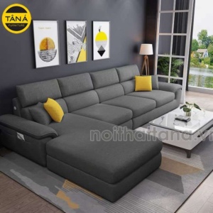 Ghế Sofa Vải Nỉ Góc L Hiện Đại QV19