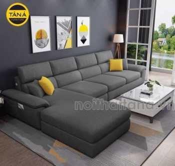 Ghế Sofa Vải Nỉ Góc L Hiện Đại QV19