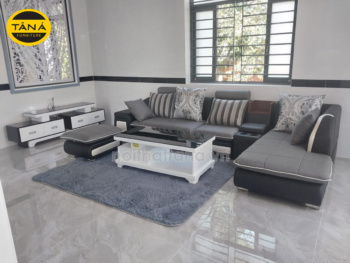 Sofa Vải Bố T10 Bền Bỉ Thiết Kế Tối Giản Cho Căn Hộ Hiện Đại