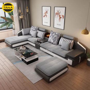 Sofa Vải Bố T10 Bền Bỉ Thiết Kế Tối Giản Cho Căn Hộ Hiện Đại