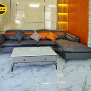 Sofa Vải Giả Da Góc L Cao Cấp TA-2065