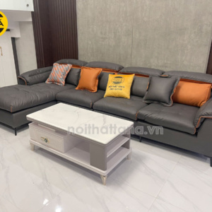 Sofa Vải Giả Da Góc L Cao Cấp TA-2065