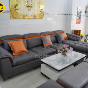 Sofa Vải Giả Da Góc L Cao Cấp TA-2065