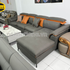 Sofa Vải Giả Da Góc L Cao Cấp TA-2065 Nhập Khẩu