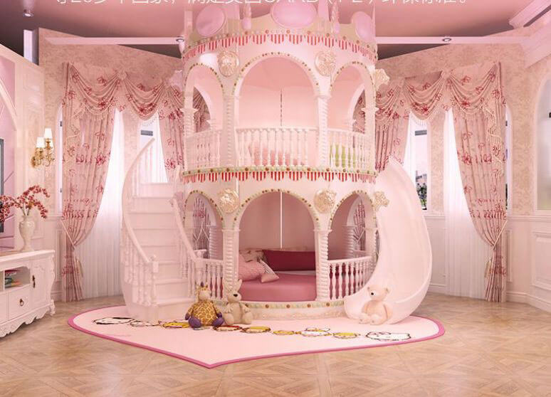 giường công chúa phù hợp cho bé