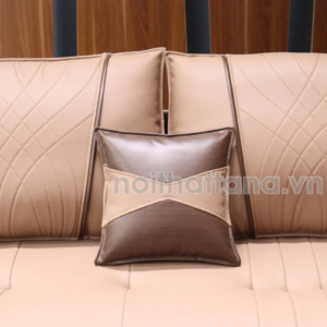 Sofa Gỗ Sồi Bọc Da Góc L Hiện Đại TA-885A-22