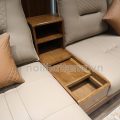 Sofa Gỗ Sồi Bọc Da Góc L Đẹp TA-882B-12
