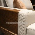 Sofa Gỗ Sồi Bọc Da Góc L Đẹp TA-882B-12