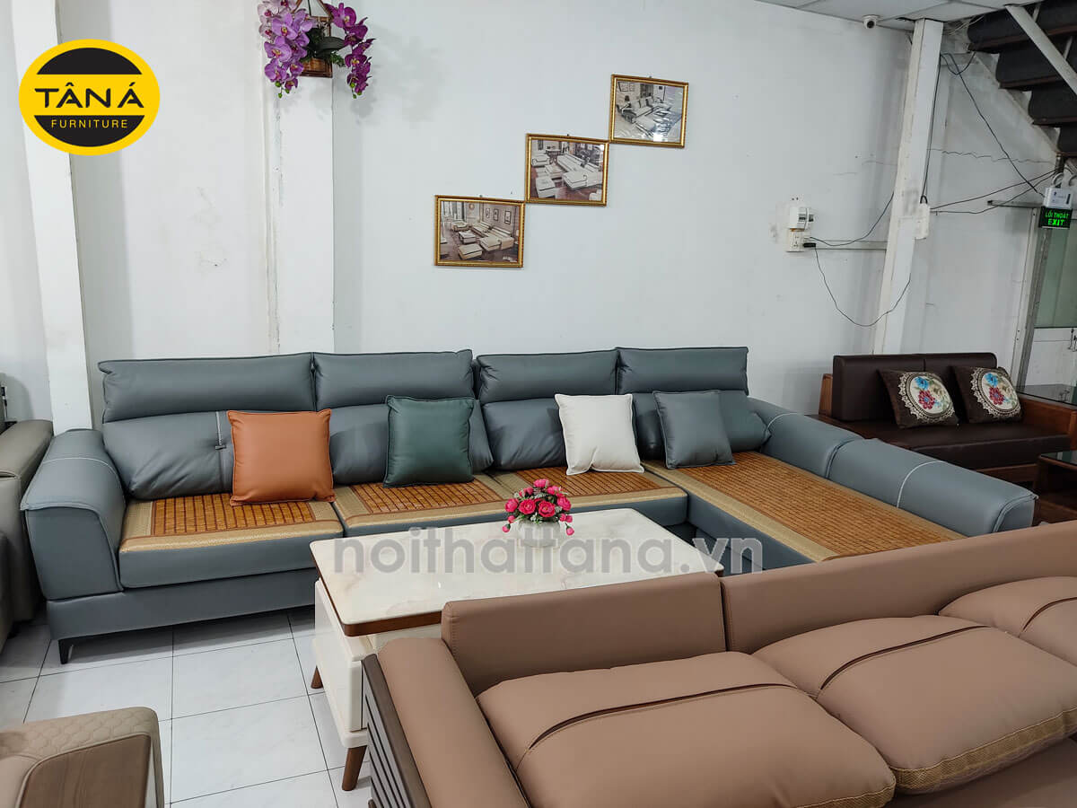 ghế sofa vải giả da góc L nhập khẩu Đài Loan TA-2310 ghế sofa vải giả da góc L nhập khẩu Đài Loan TA-2310