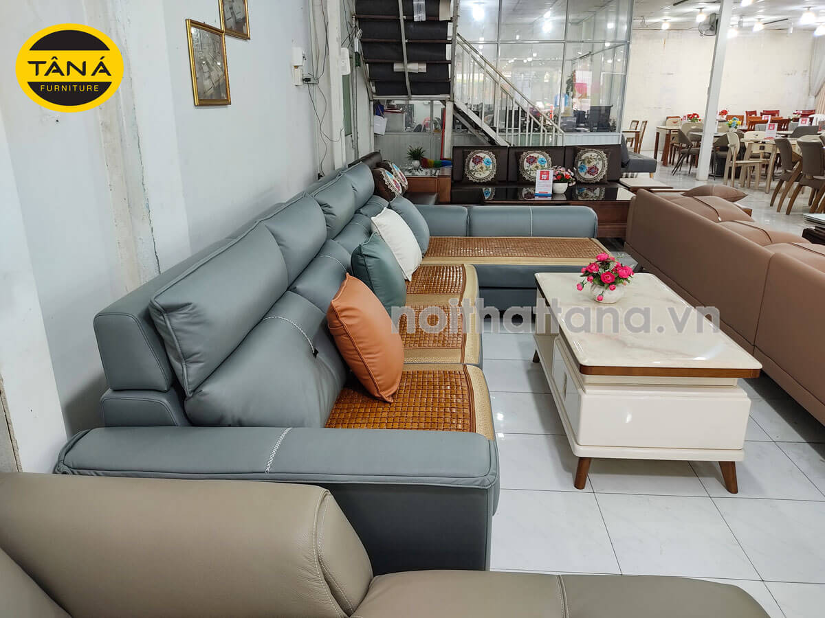 ghế sofa vải chiếu nỉ giả da góc L nhập khẩu Đài Loan TA-2310 ghế sofa vải chiếu nỉ giả da góc L nhập khẩu Đài Loan TA-2310