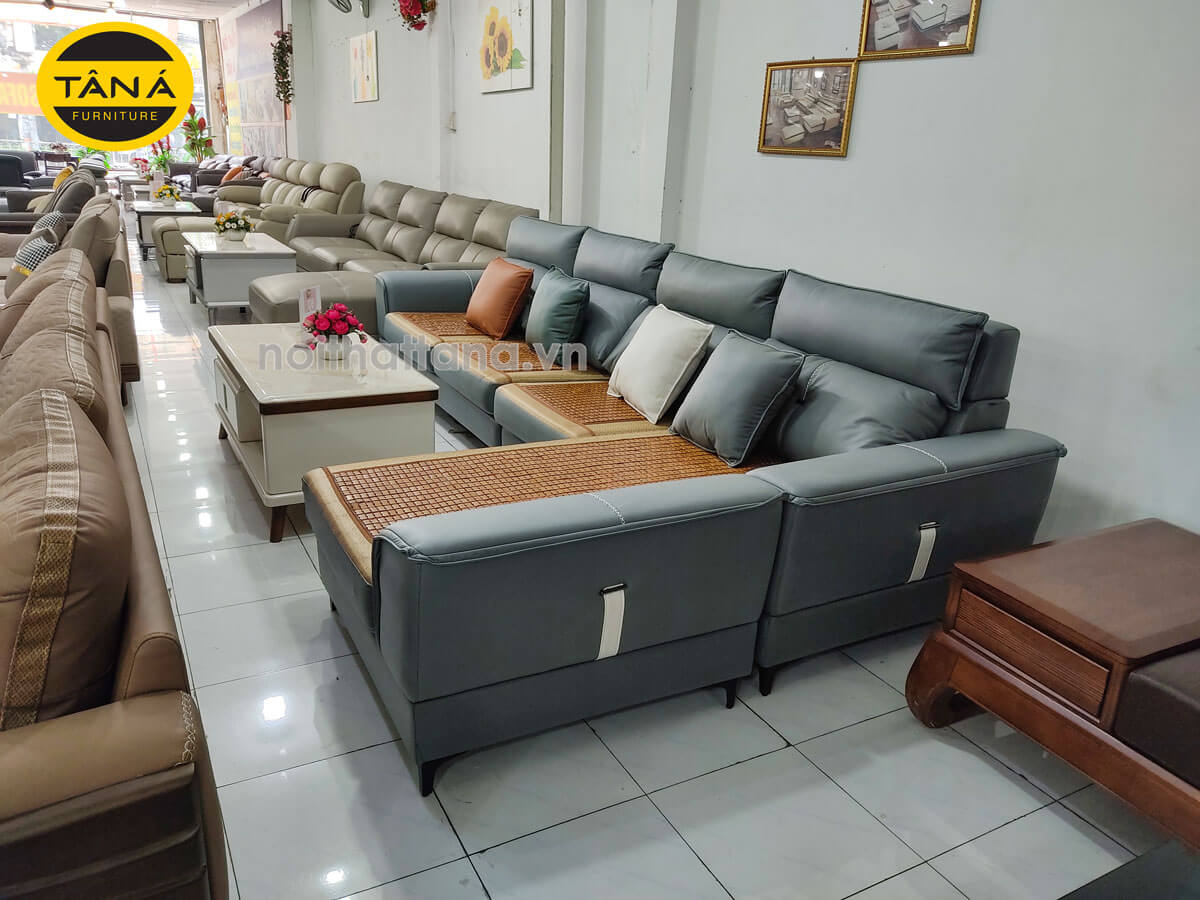 ghế sofa vải góc L cho phòng khách nhập khẩu Đài Loan TA-2310 ghế sofa vải góc L cho phòng khách nhập khẩu Đài Loan TA-2310