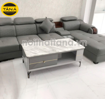 Bàn trà sofa mặt đá hiện đại nhập khẩu BT79